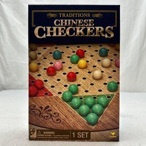 Traditions Chinese Checkers Board Game Cardinal Games Spin Master Sealed